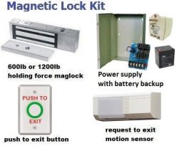 GM Single Door Magnetic Lock Kit